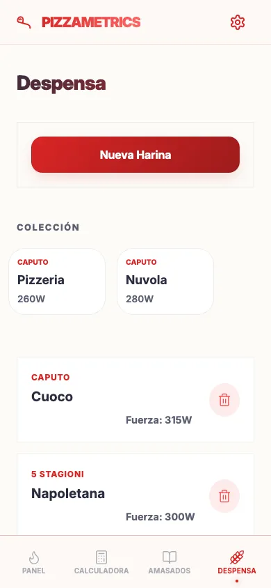 Captura de la pantalla Despensa